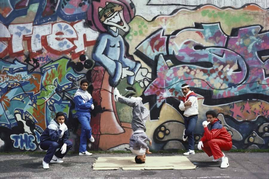 Graffiti and Break dancing