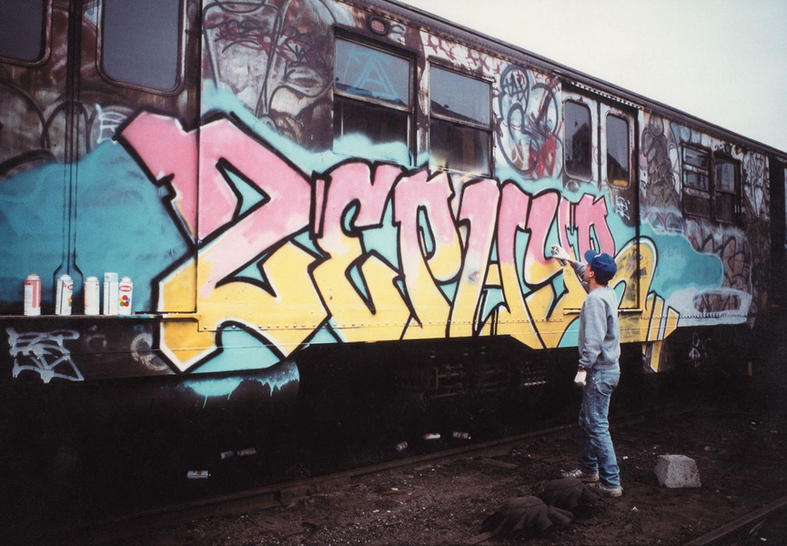 (‘Zephyr’ - The inventor of many styles that are still present today and inspired whole generations of graffiti writers worldwide)