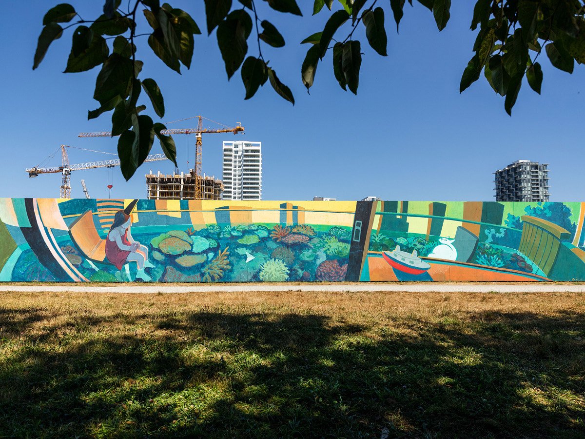 Vancouver graffiti mural art