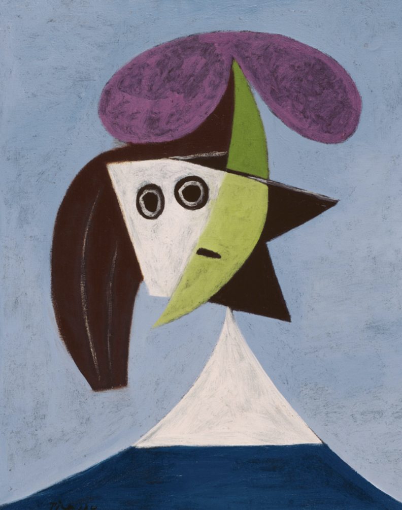 Portrait of Pablo's lover 'woman in a hat'