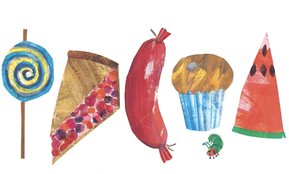 the hungry caterpillar illustrations
