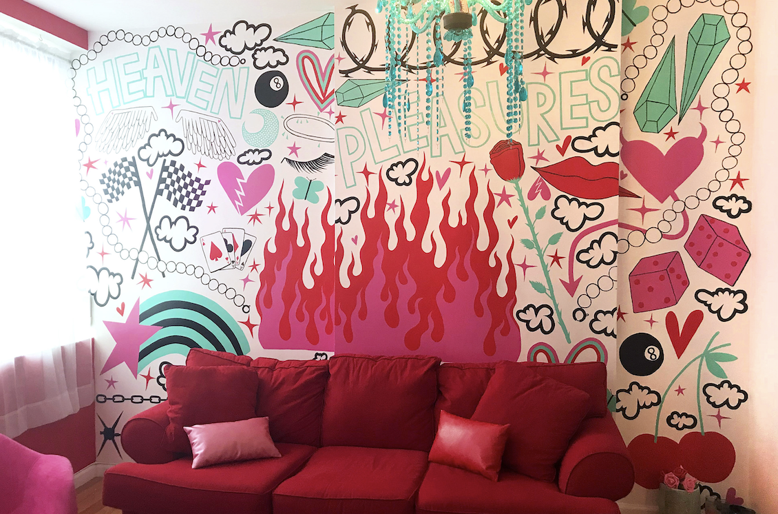 The Vibrant World of Murals in Airbnb Stays - Book An Artist Blog