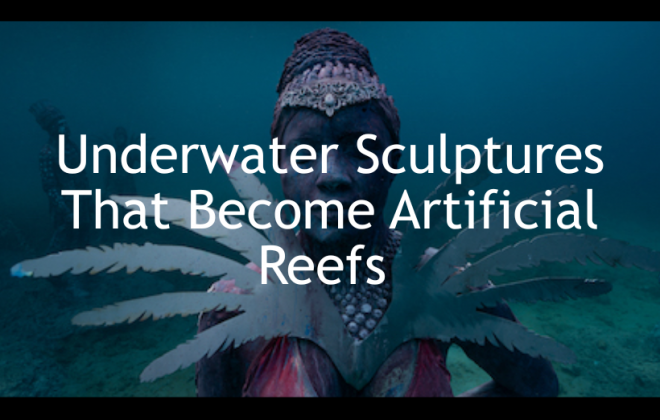 Underwater Sculptures That Become Artificial Reefs | Eco-Friendly Art & Marine Conservation