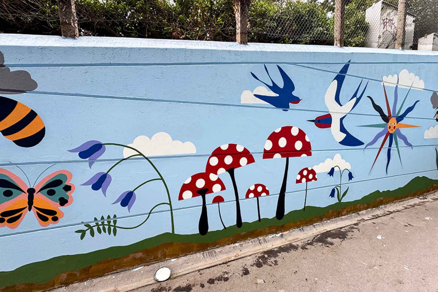 Swallows and Wildflowers